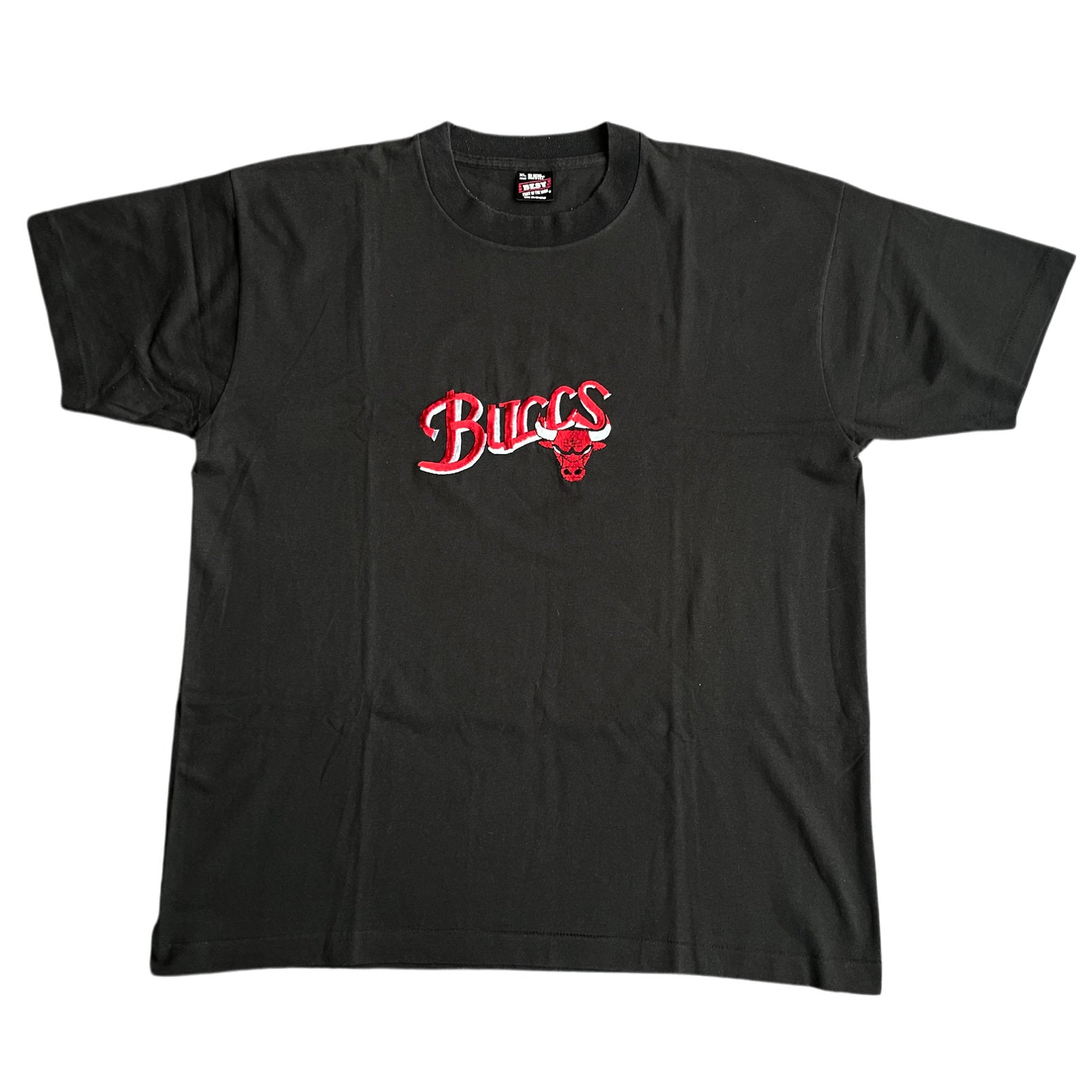 Vintage 90's Single Stitched Chicago Bulls Embroidery T-shirt (XL)