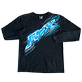 Vintage 00's Fox Y2K Style Long Sleeve T-shirt (M)