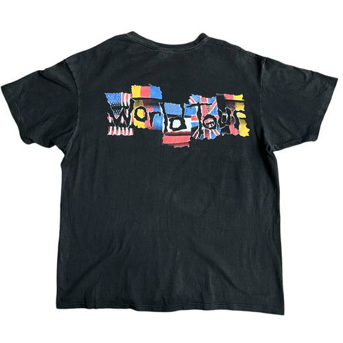 Vintage 1990 Sacred Reich World Tour Thrash Metal T-shirt (XL)