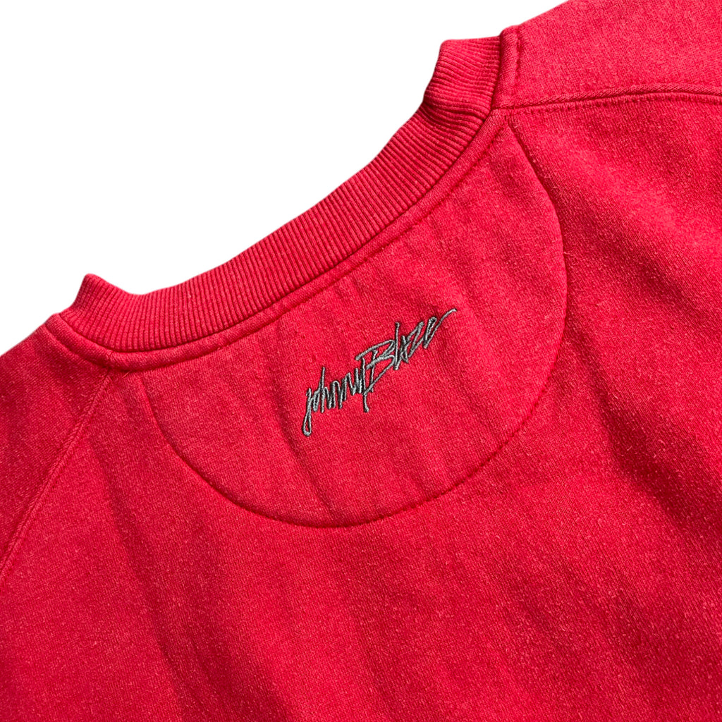 Vintage 90's Johny Blaze Rare Embroidery Crewneck (M)