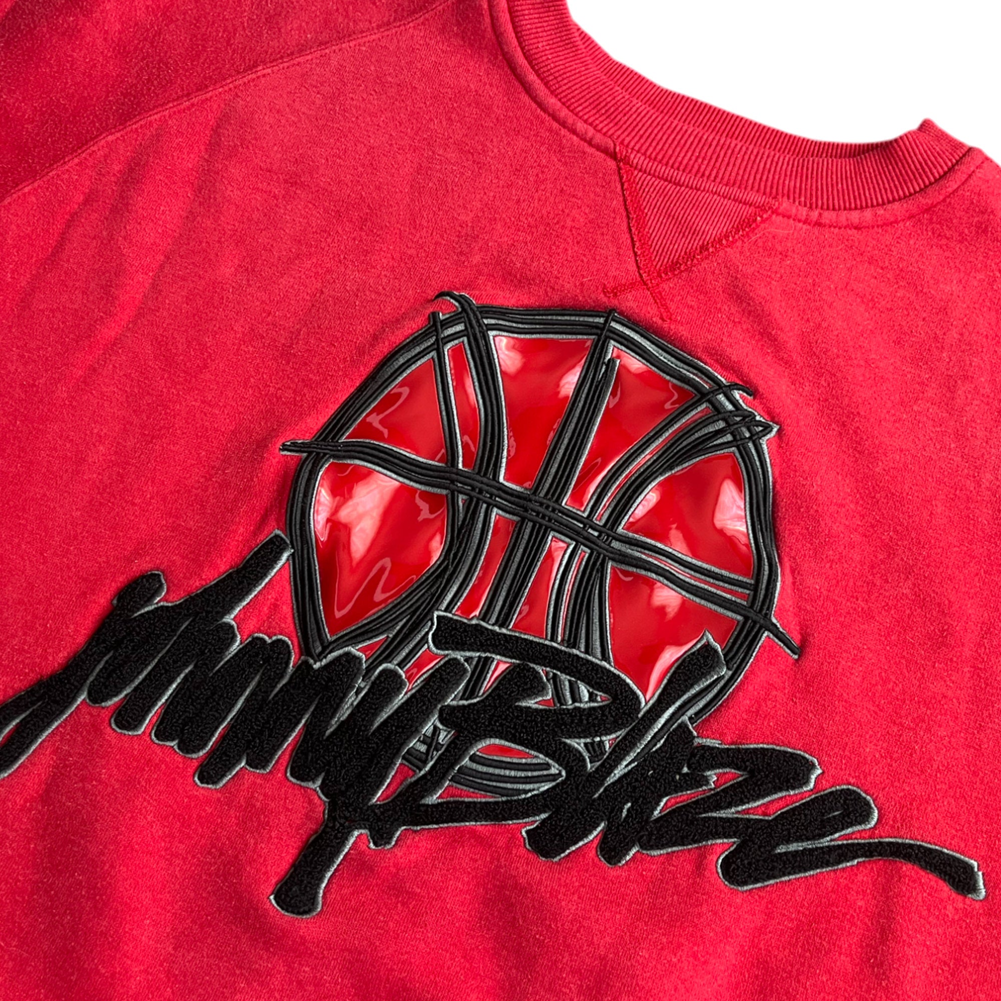 Vintage 90's Johny Blaze Rare Embroidery Crewneck (M)