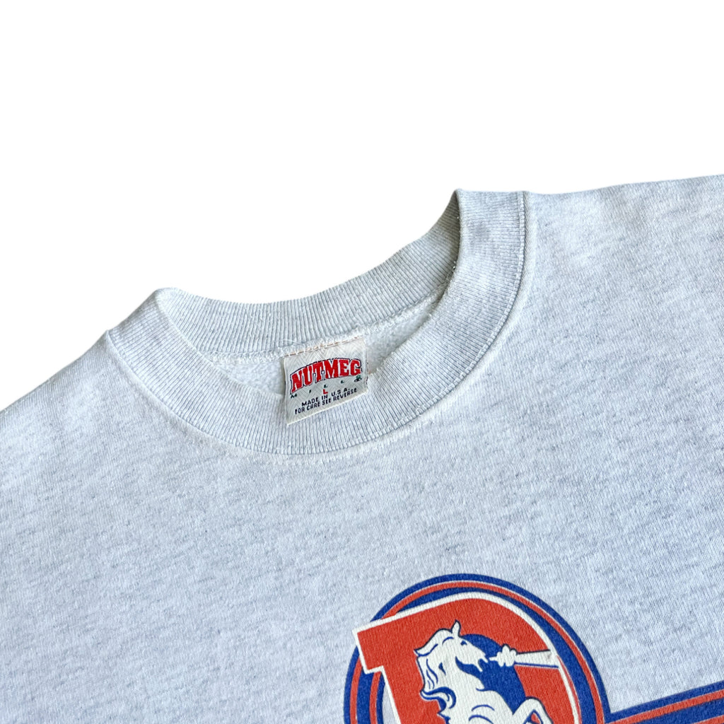 Vintage 1993 Nutmeg Boxy Broncos Crewneck (L)
