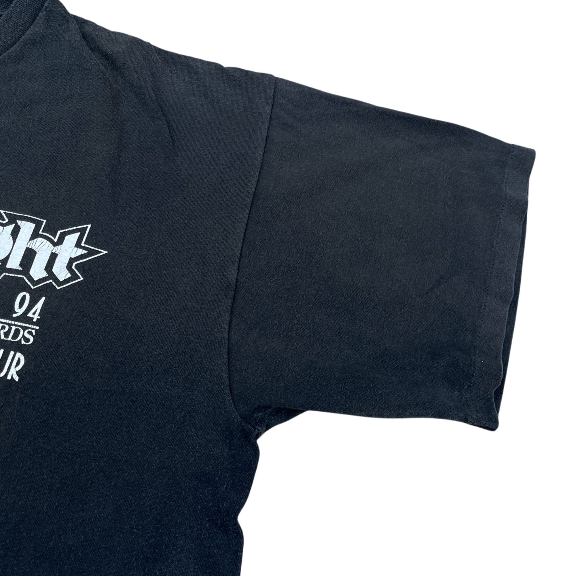 Vintage 1993 Fight WORLD TOUR Nailed To The Road T-shirt (XL)