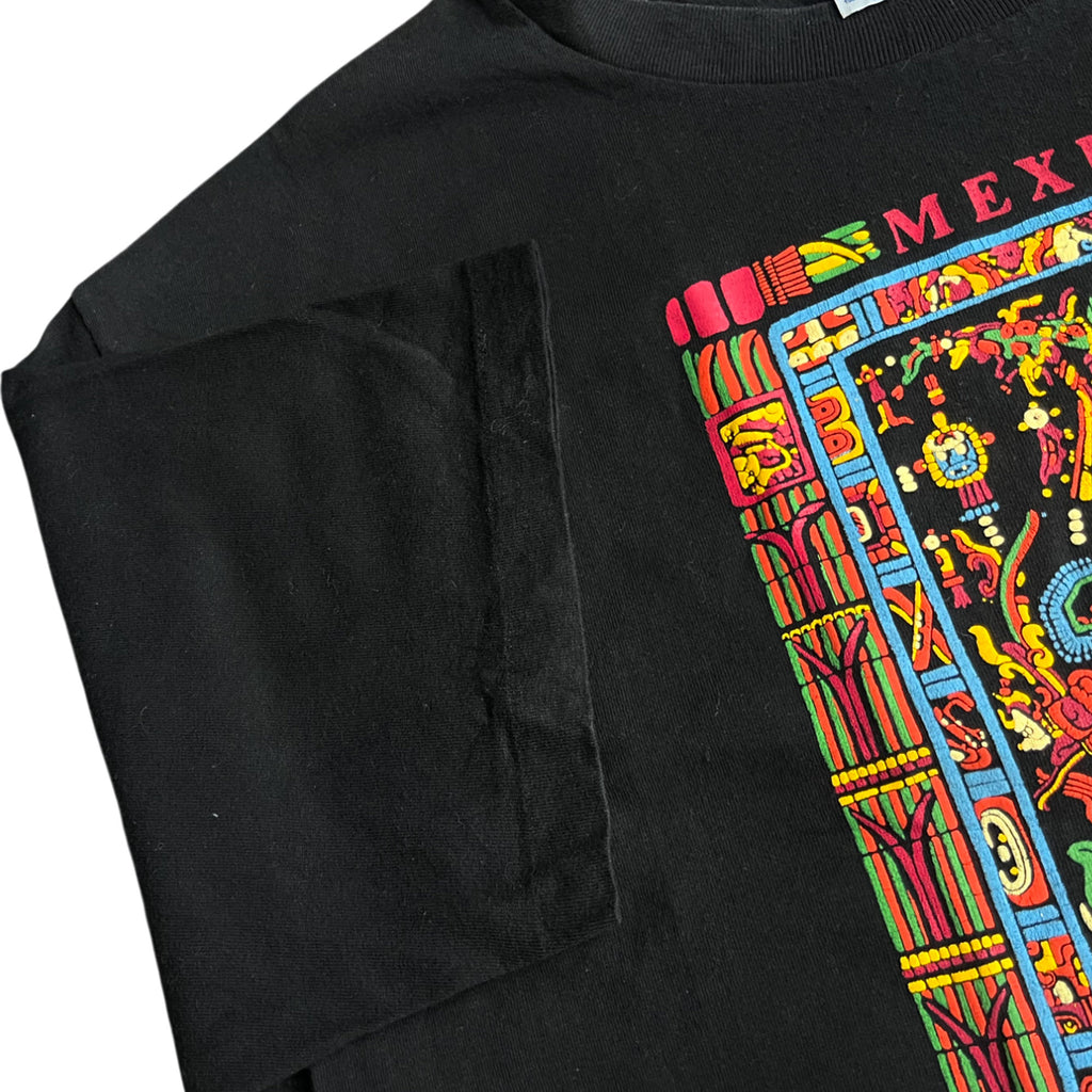 Vintage 90's Single Stitched Mexico Graphic T-shirt (XL)