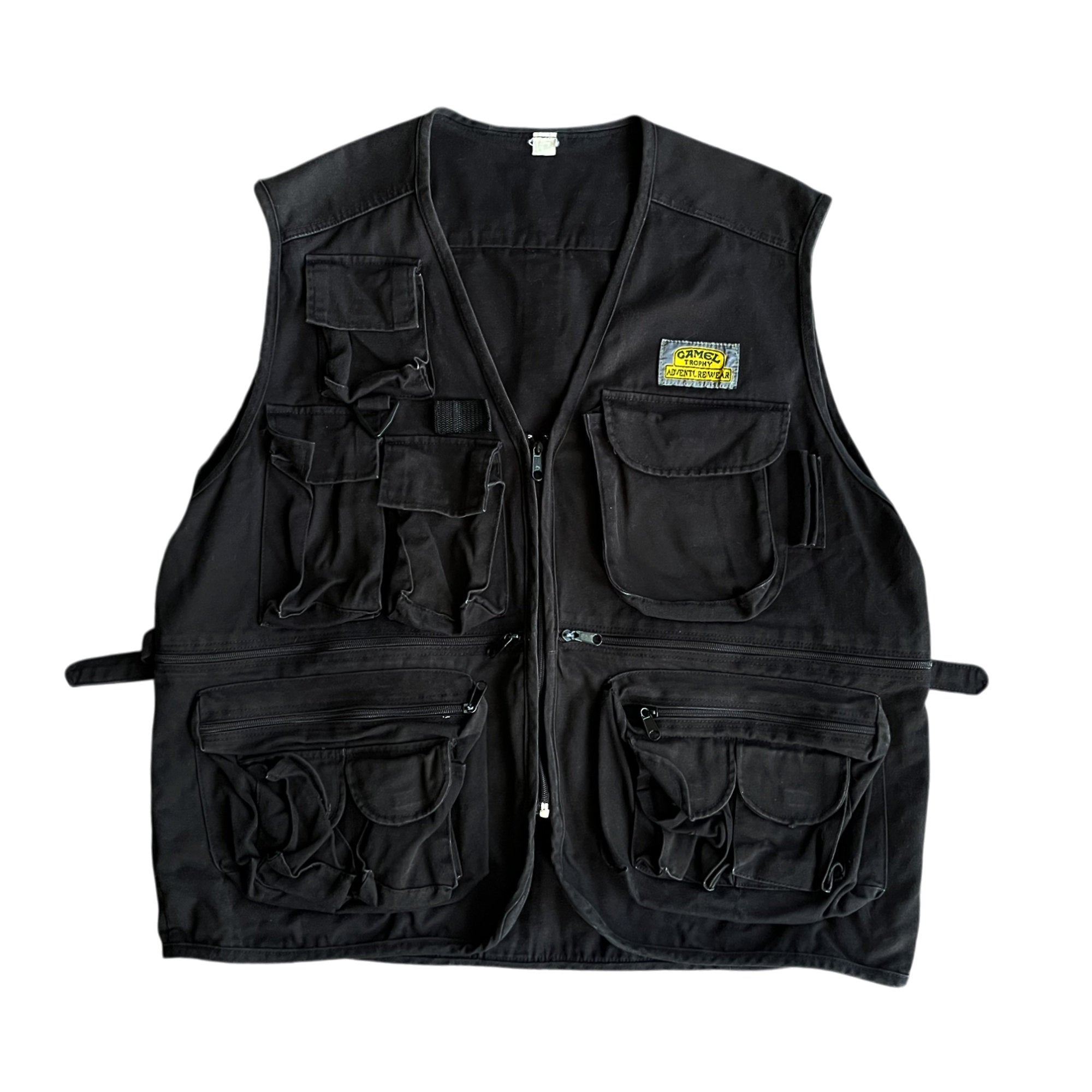 Vintage 80's Camel Boxy Vest (M)