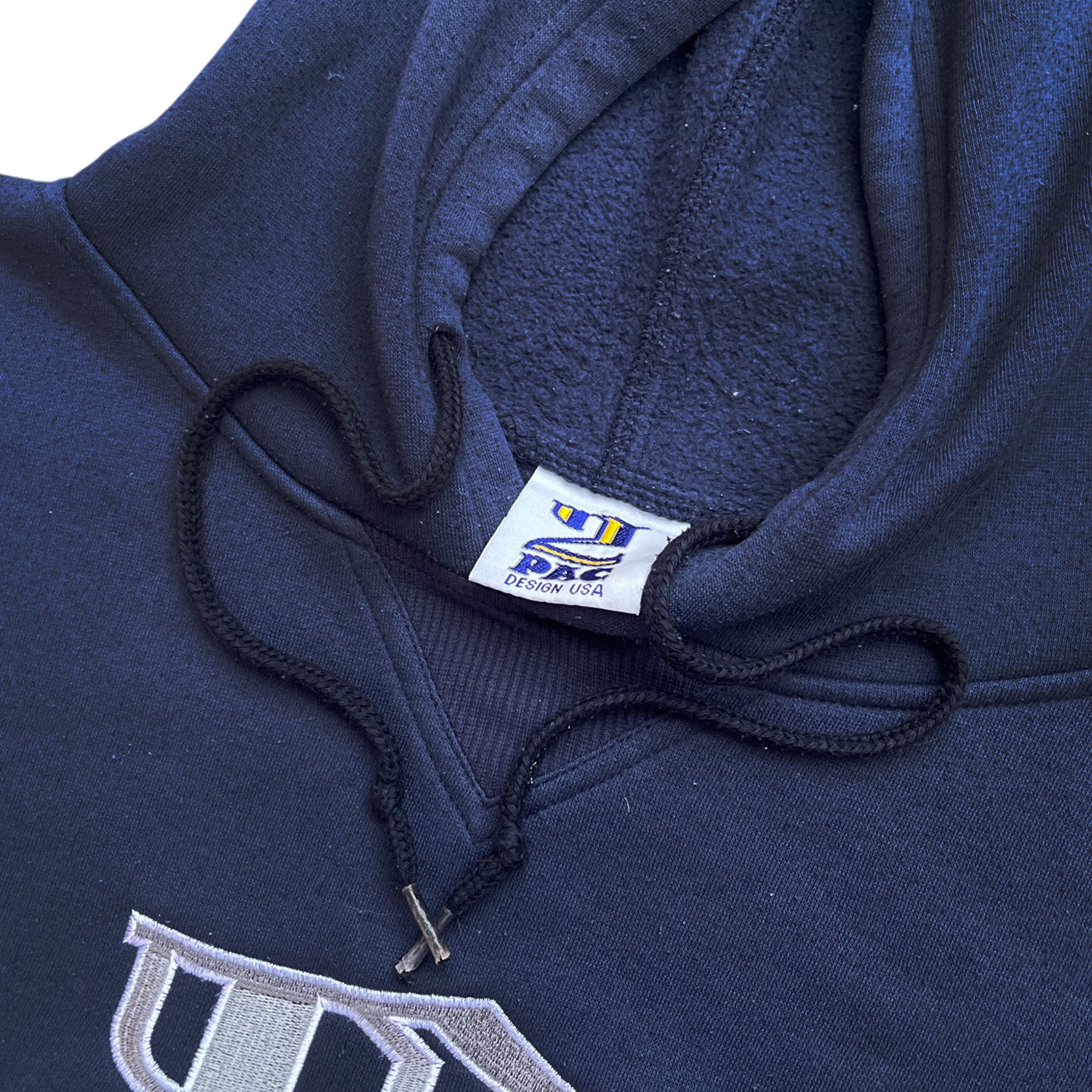 Vintage 90's 2PAC Hip Hop Embroidery Hoodie (M)