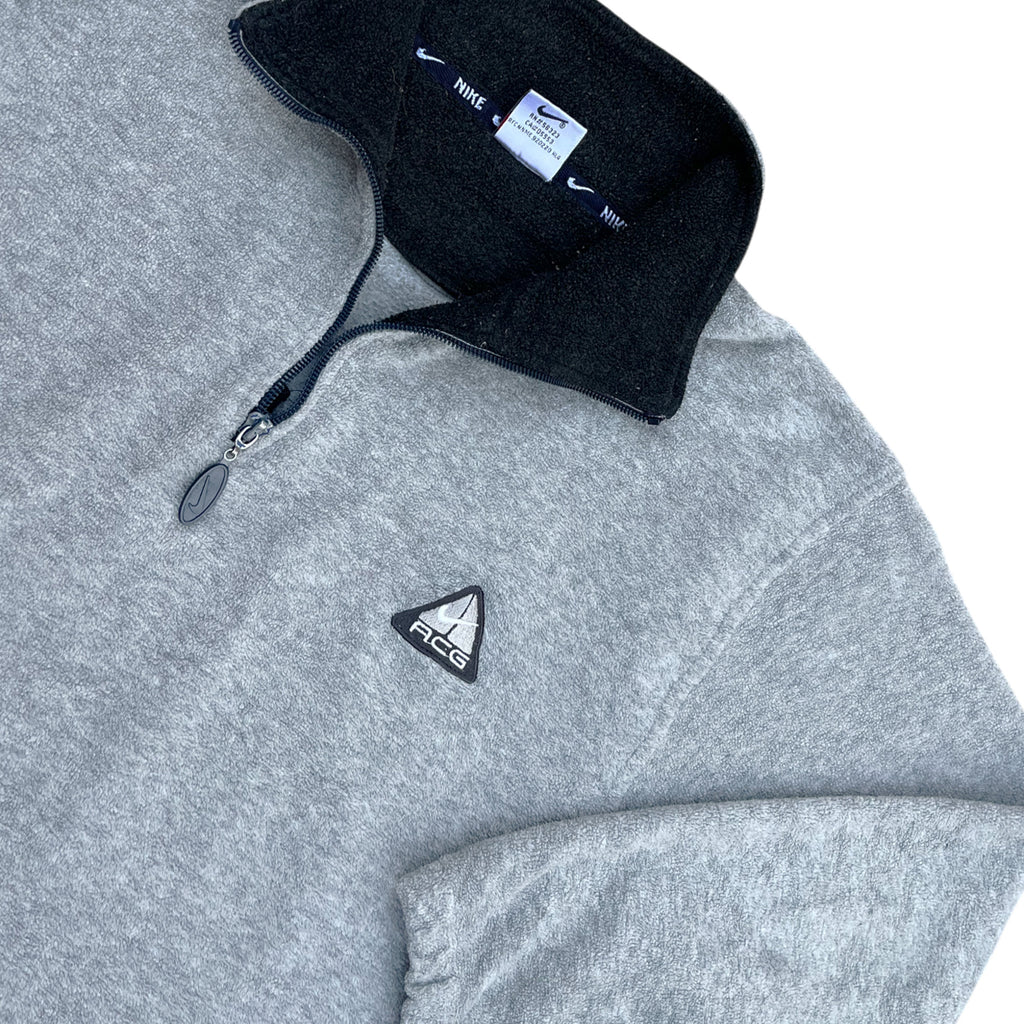 Vintage 90's Nike ACG Half Zip Fleece (L-XL)