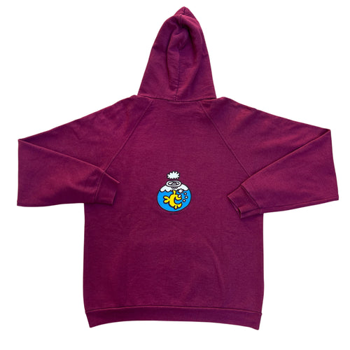 Vintage 1993 Original Map London RAVE Hoodie (L-XL)