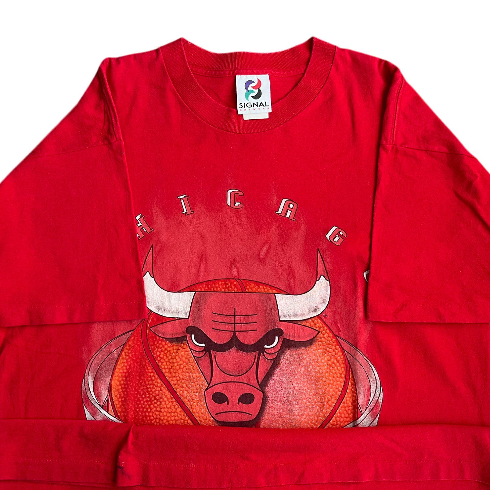 Vintage 90's Single Stitch Chicago Bulls T-shirt (L)