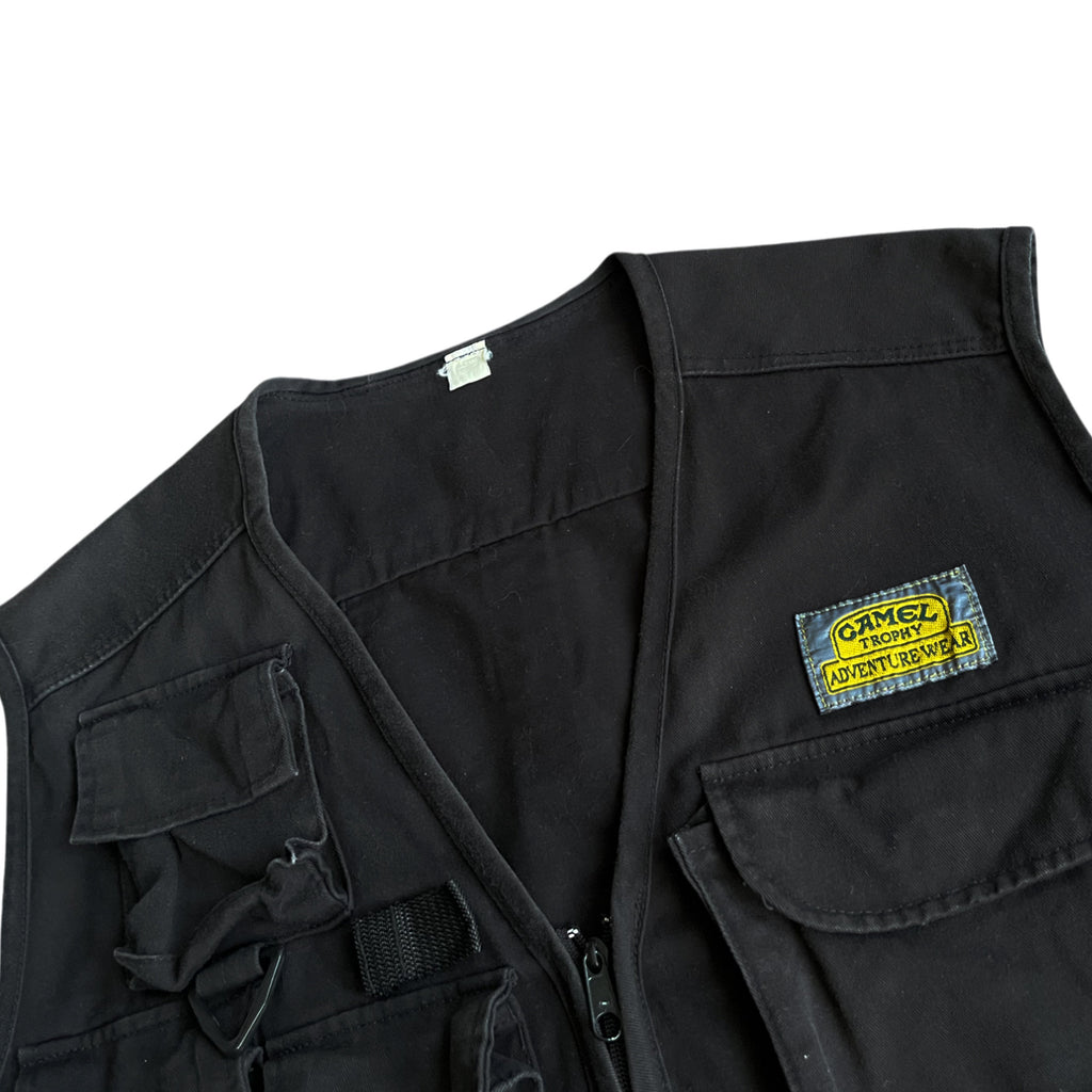 Vintage 80's Camel Boxy Vest (M)