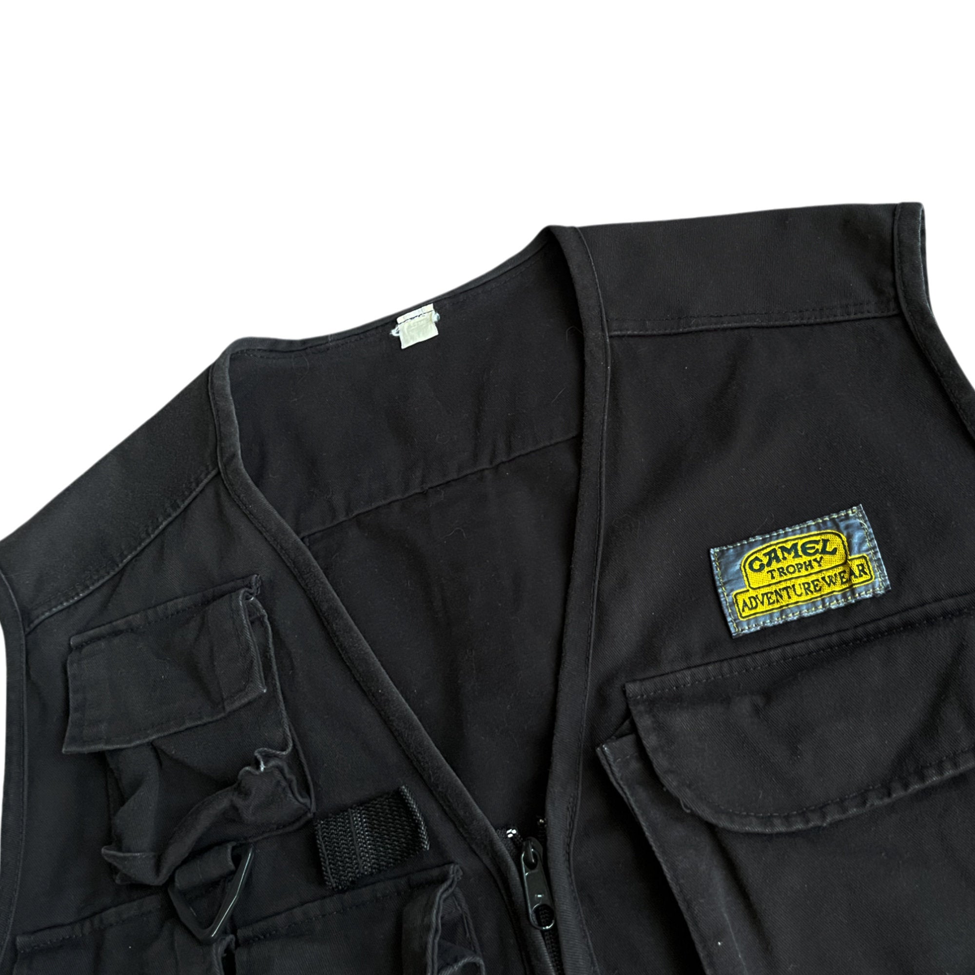 Vintage 80's Camel Boxy Vest (M)