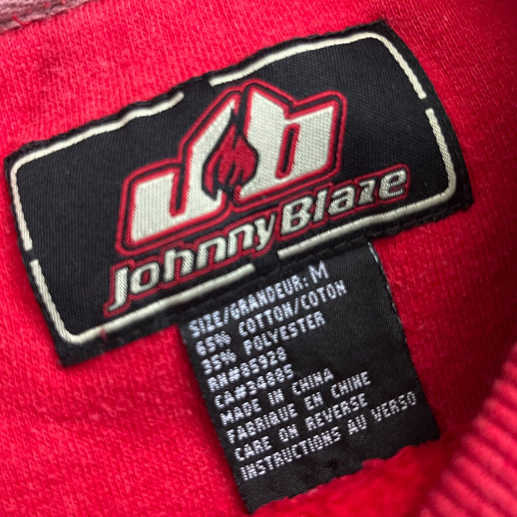 Vintage 90's Johny Blaze Rare Embroidery Crewneck (M)