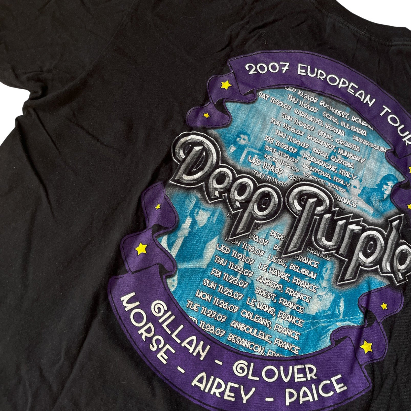 Deep Purple 2007 Band Tour T-Shirt (XL)