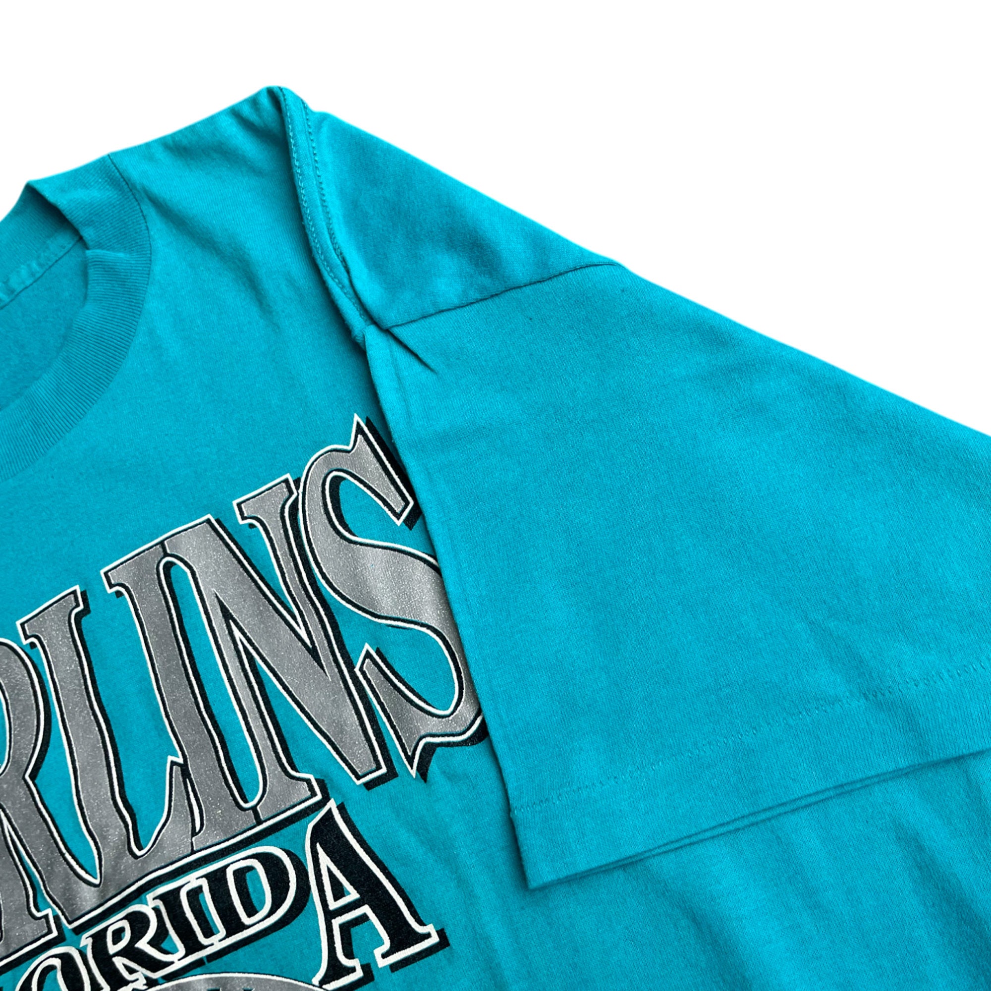 Vintage 1993 Marlins Florida MLB Baseball T-shirt (XL)