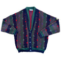 Vintage 90's Coogi Style Carlo Golucci Cardigan (XL)