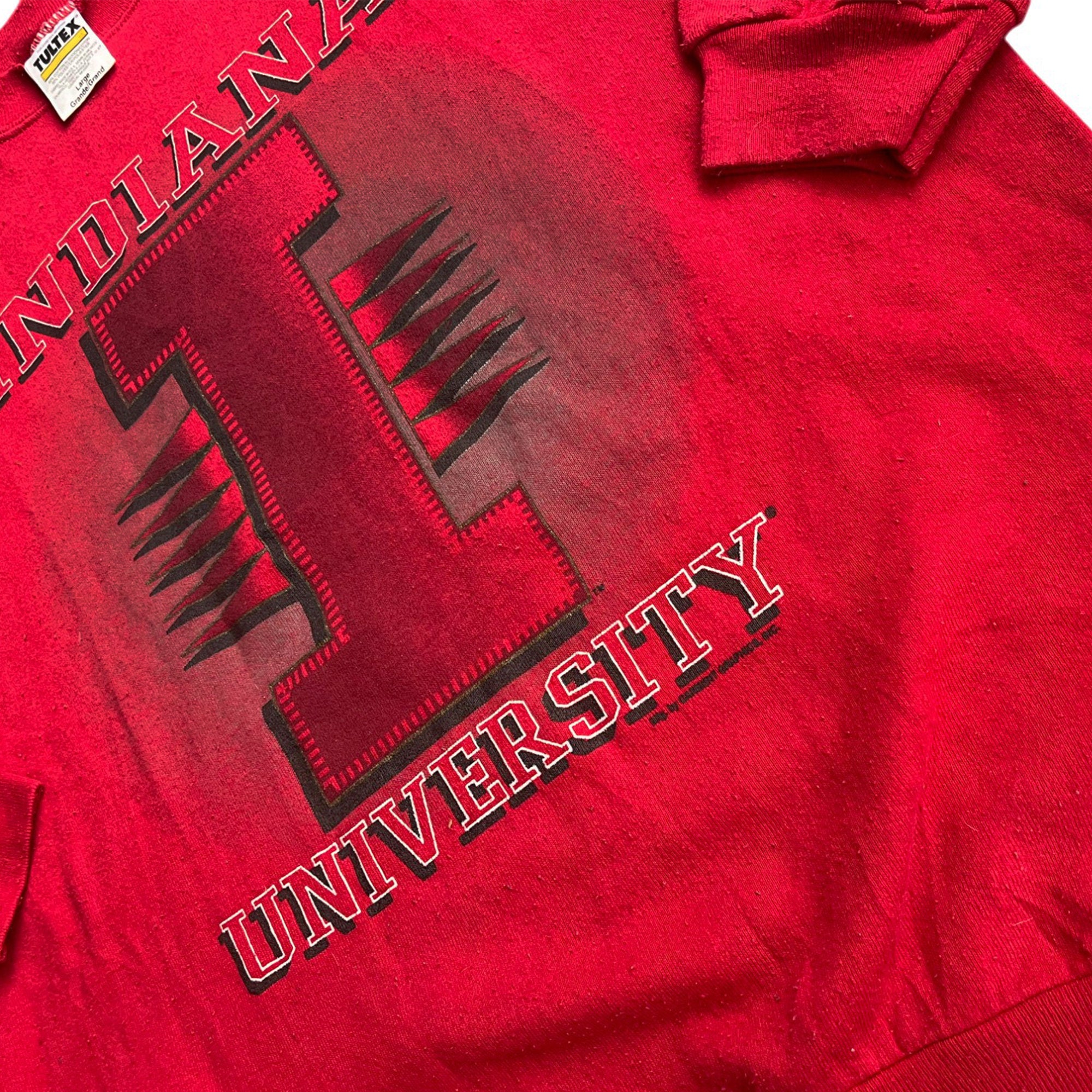 Vintage 90's Tultex Indiana University Crewneck (L)