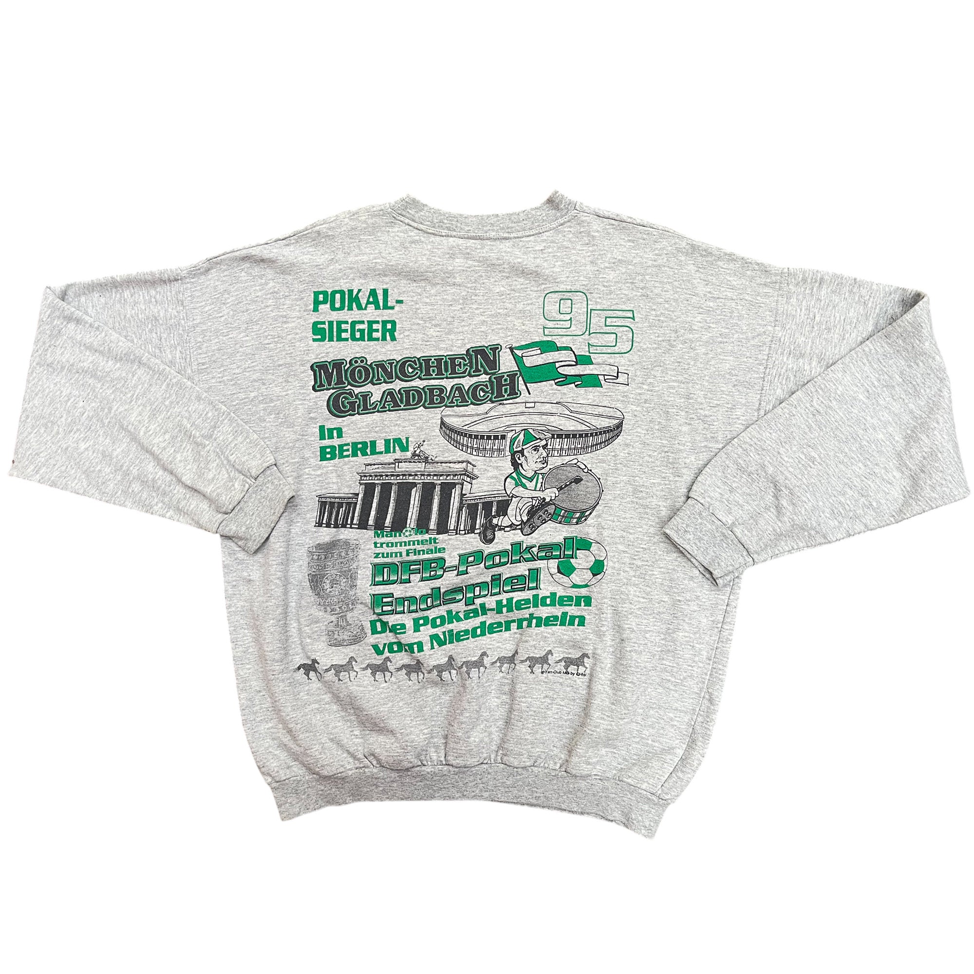 Vintage 1995 Deutscher Pokalsieger Soccer Sweatshirt (XL)