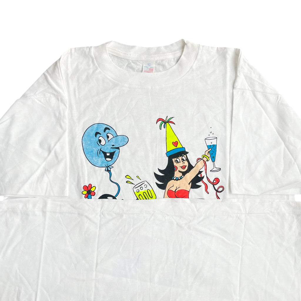 Vintage 80's Single Stitched Graphic T-shirt (XL)