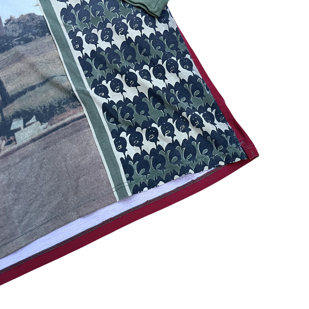 Vintage 90's Nike Dunk Yard Daze LS AOP T-shirt (XXL)