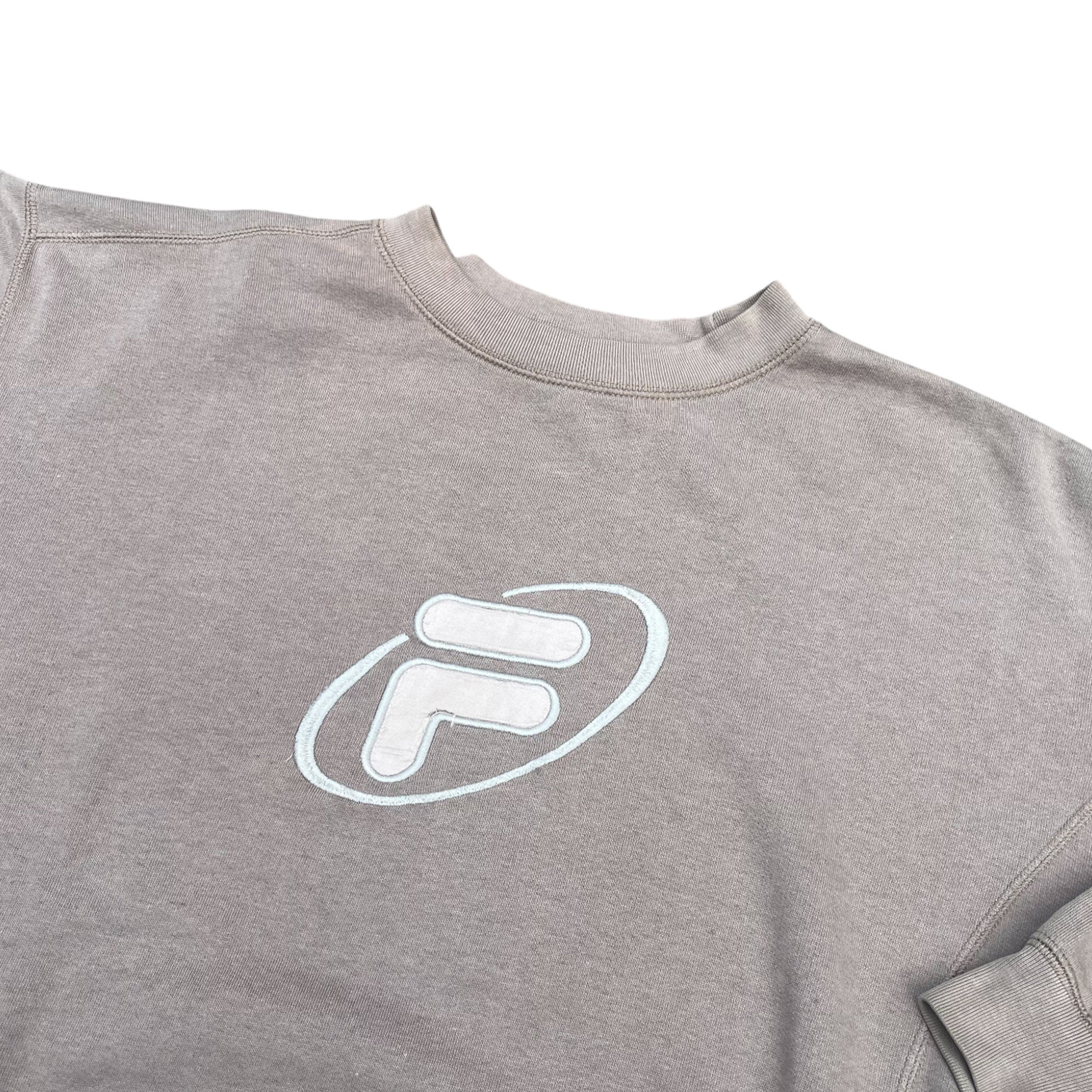 Vintage 90's Fila Embroidery Sweatshirt (M)