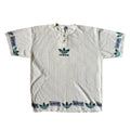 Vintage 90's Adidas Button Up T-shirt (XL)