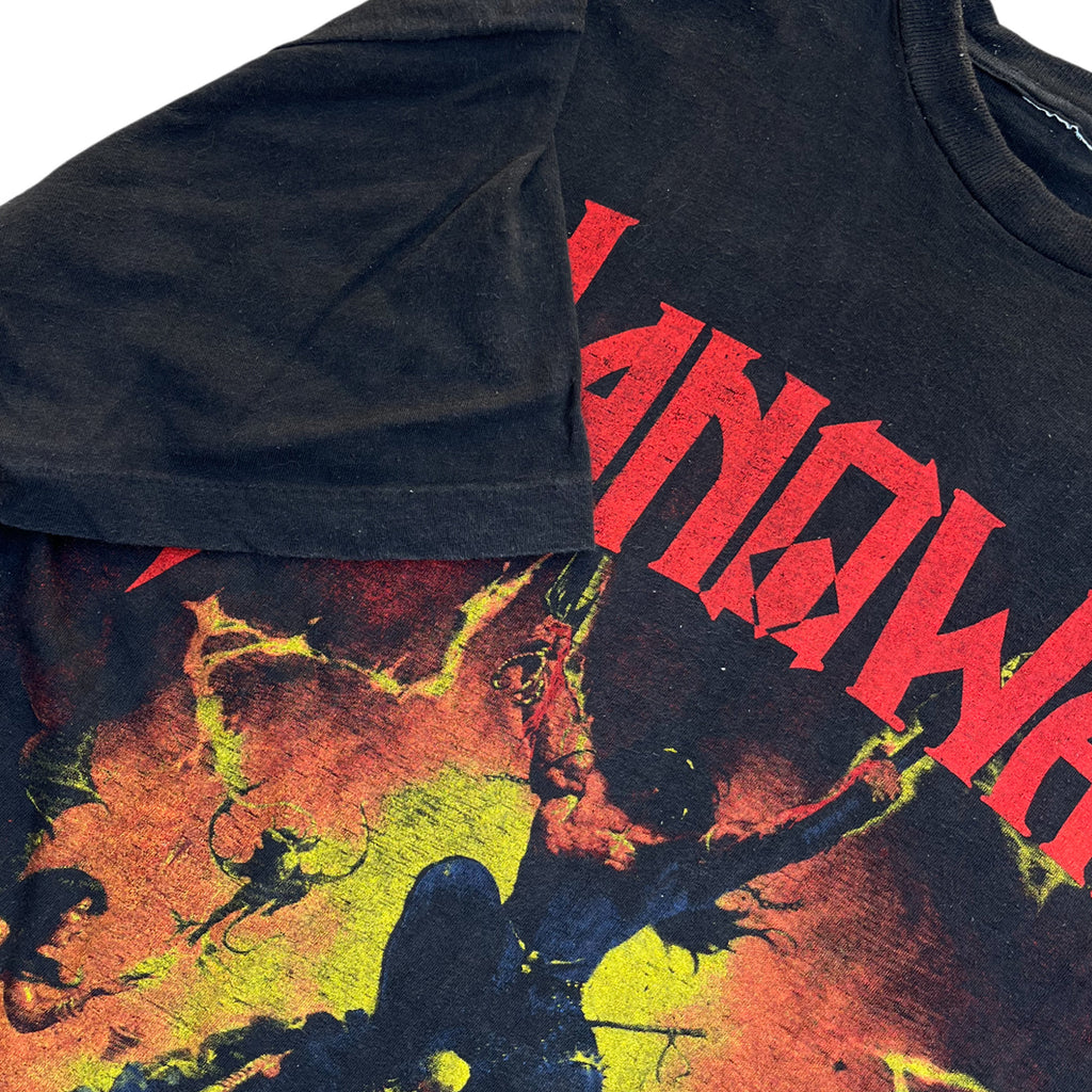 Vintage 90's Manowar The Triumph of Steel Band T-shirt (L)