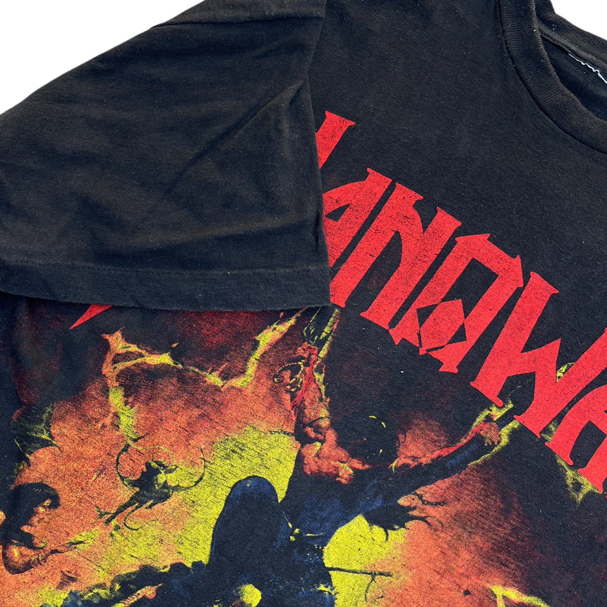 Vintage 90's Manowar The Triumph of Steel Band T-shirt (L)