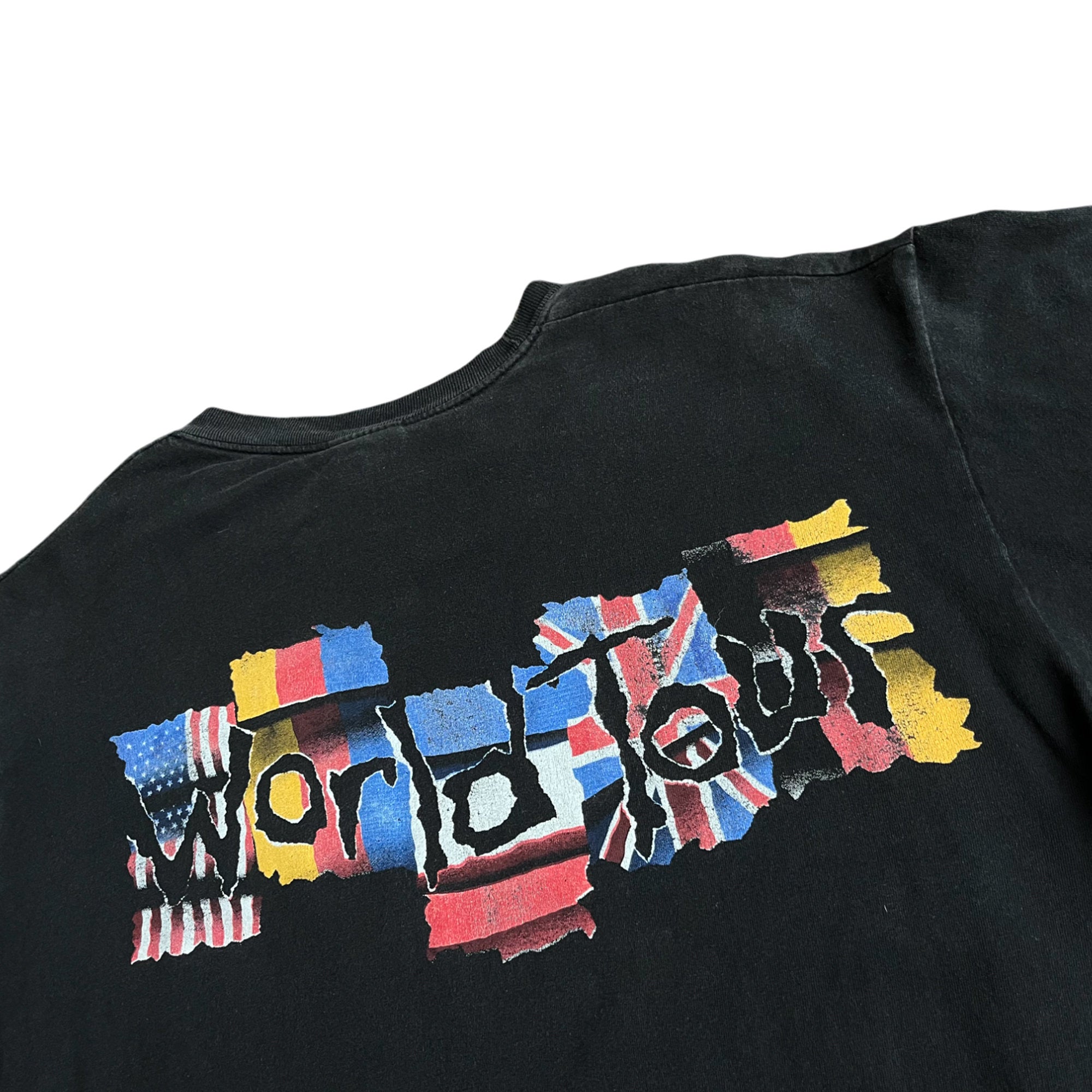 Vintage 1990 Sacred Reich World Tour Thrash Metal T-shirt (XL)