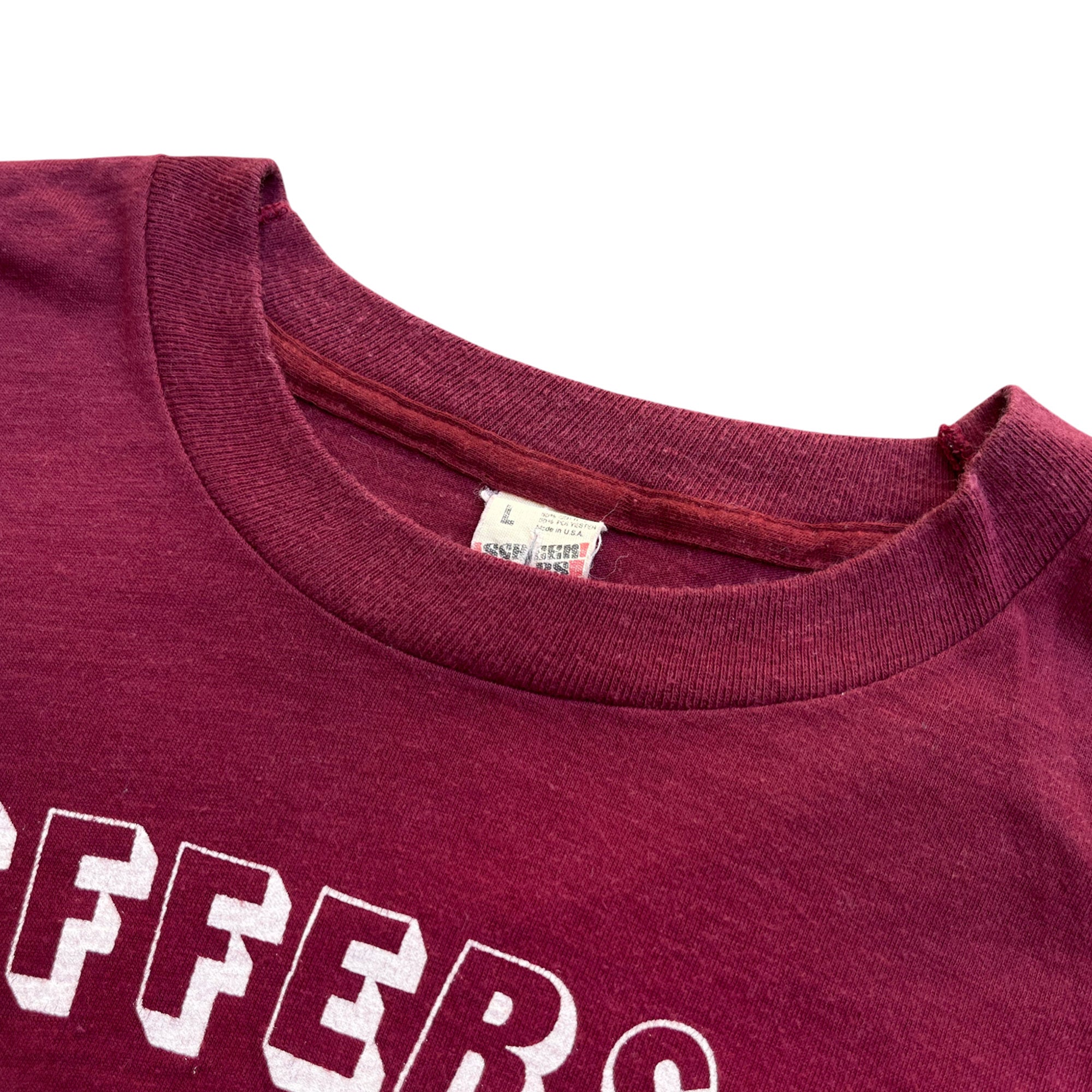 Vintage 80's Jefferson Eagles Single Stitched Graphic T-shirt (L)