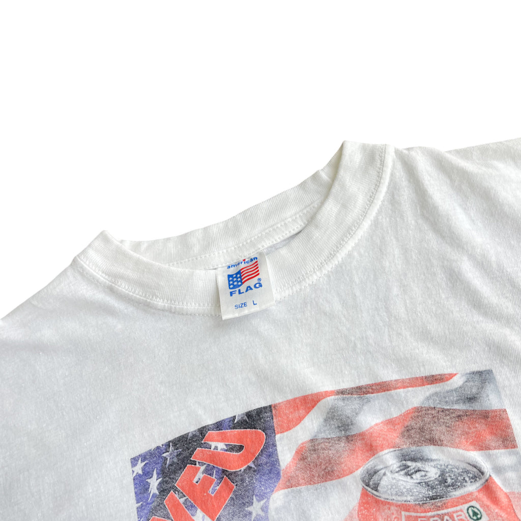 Vintage 90's American Soda "Cola" Make Your Choice Graphic T-shirt (M)