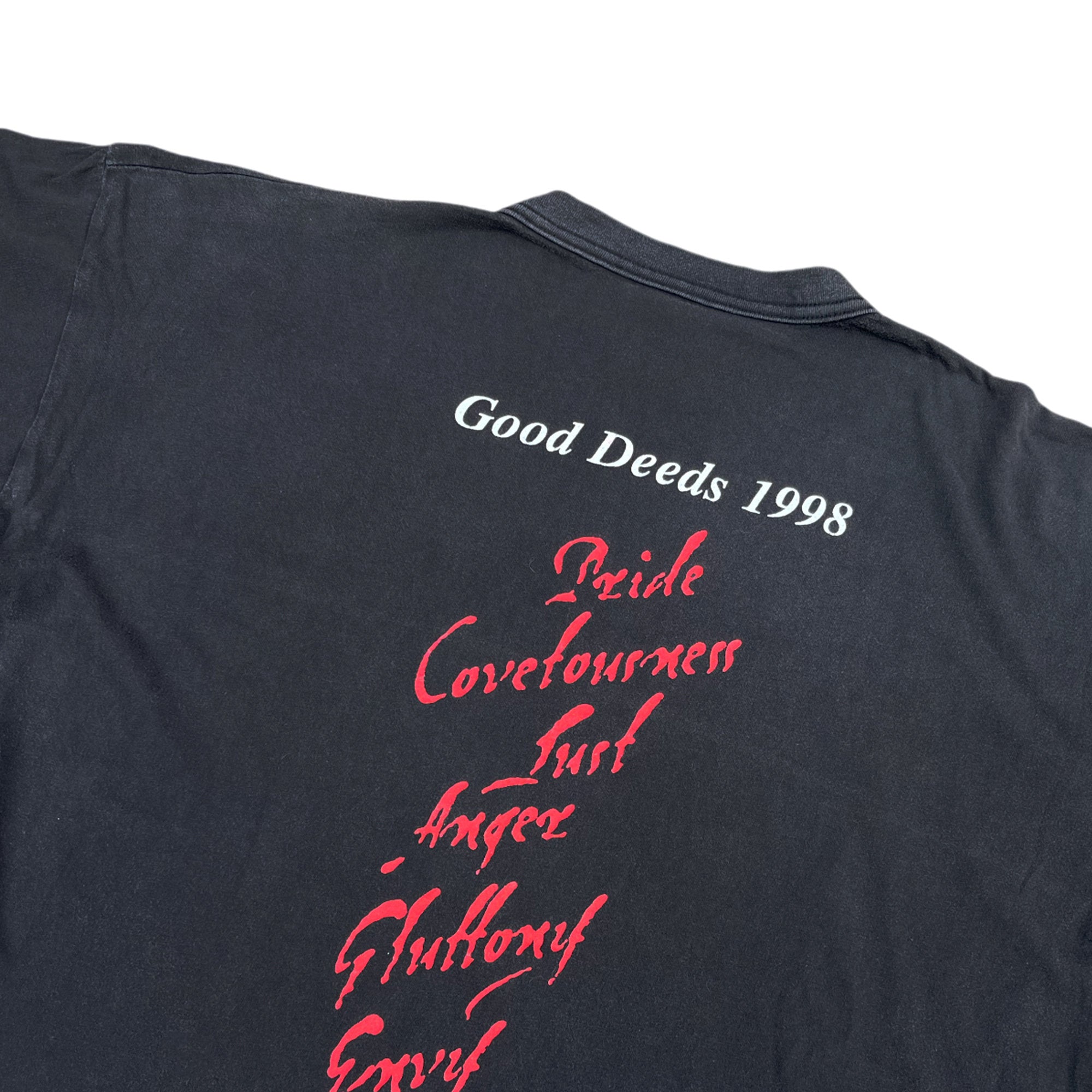 Vintage 1998 Moonspell Sinner Good Deeds Band T-shirt (XL)