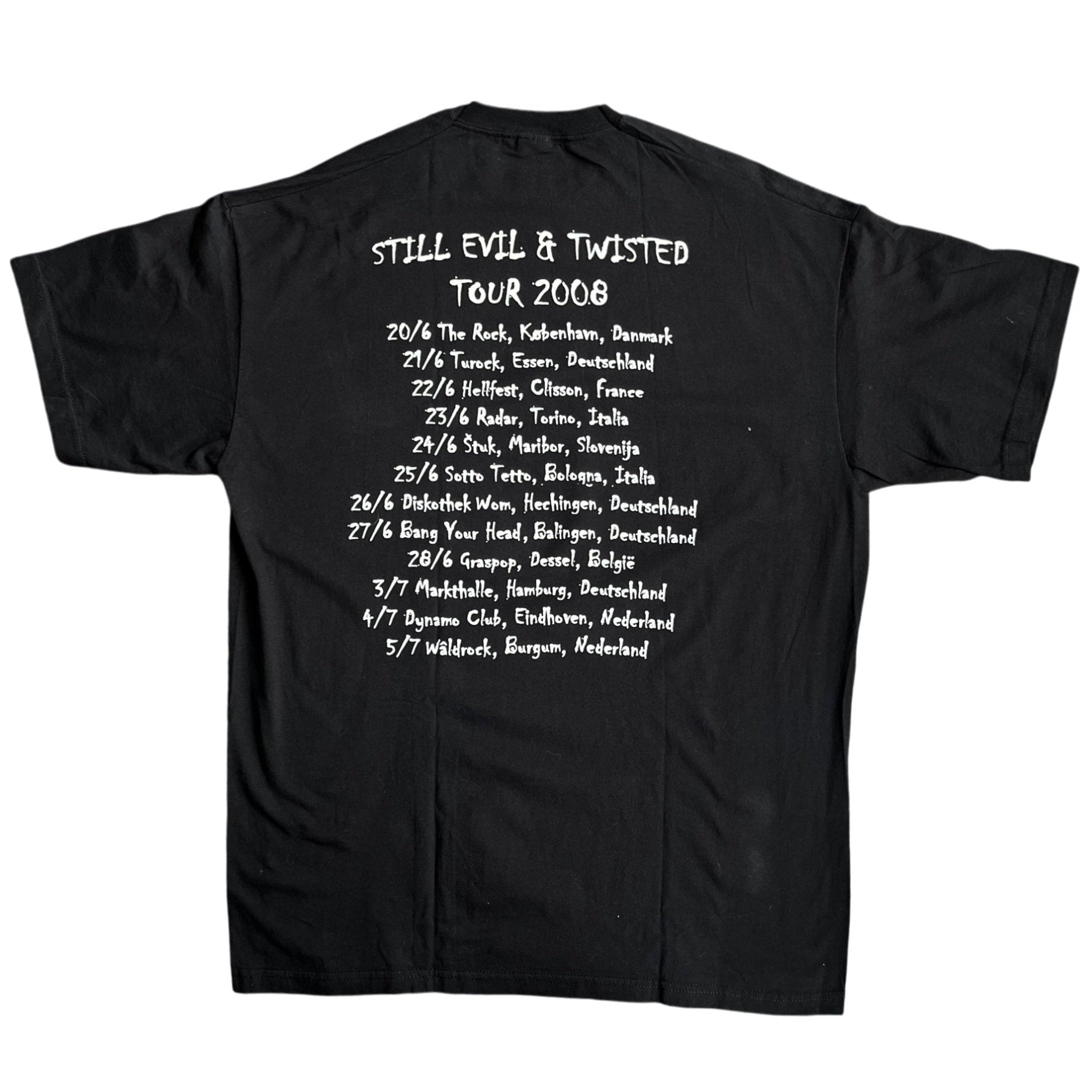 2008 Forbidden Tour Metal Band T-shirt (XL)