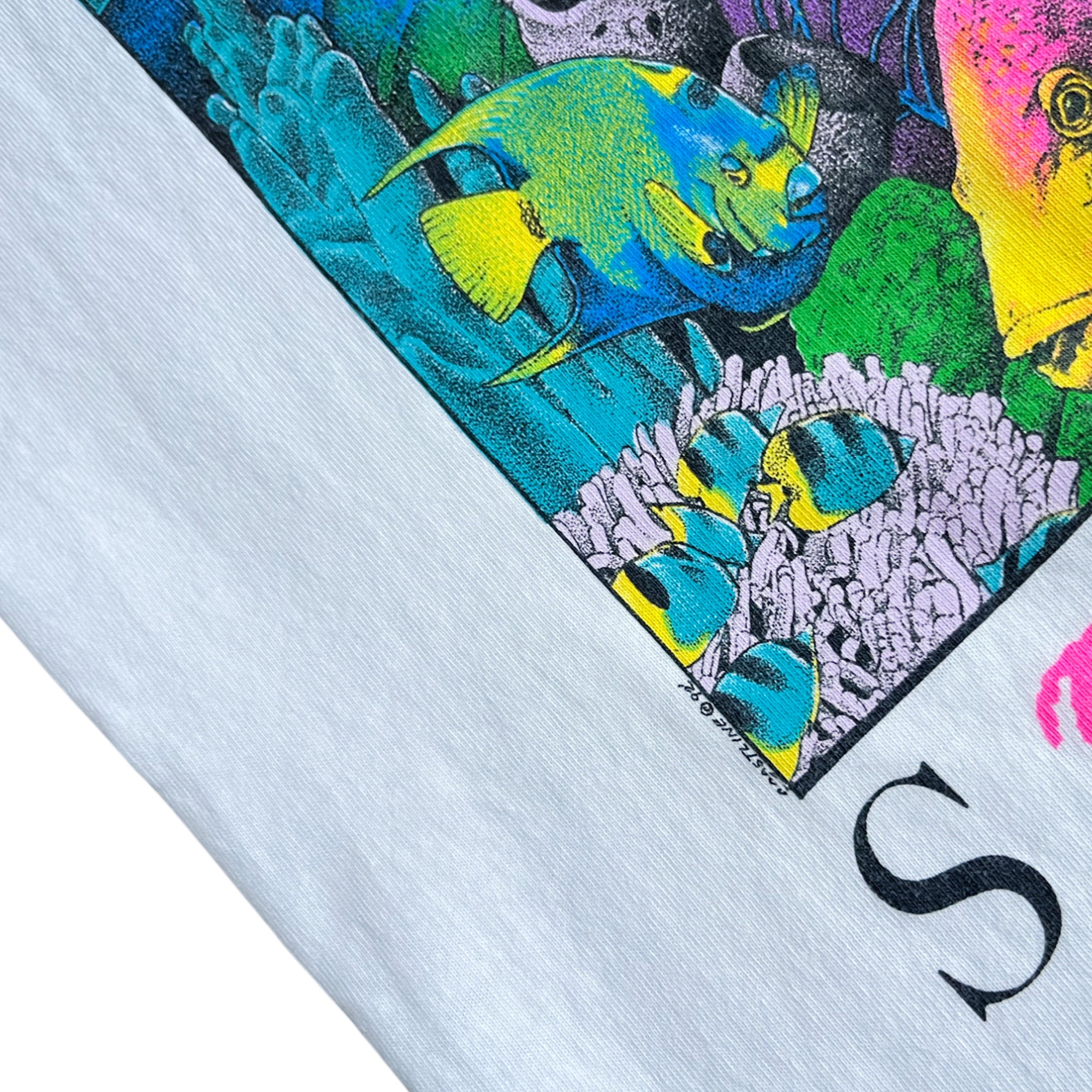 Vintage 1992 Bermuida Style All Sport Tag T-shirt (L)