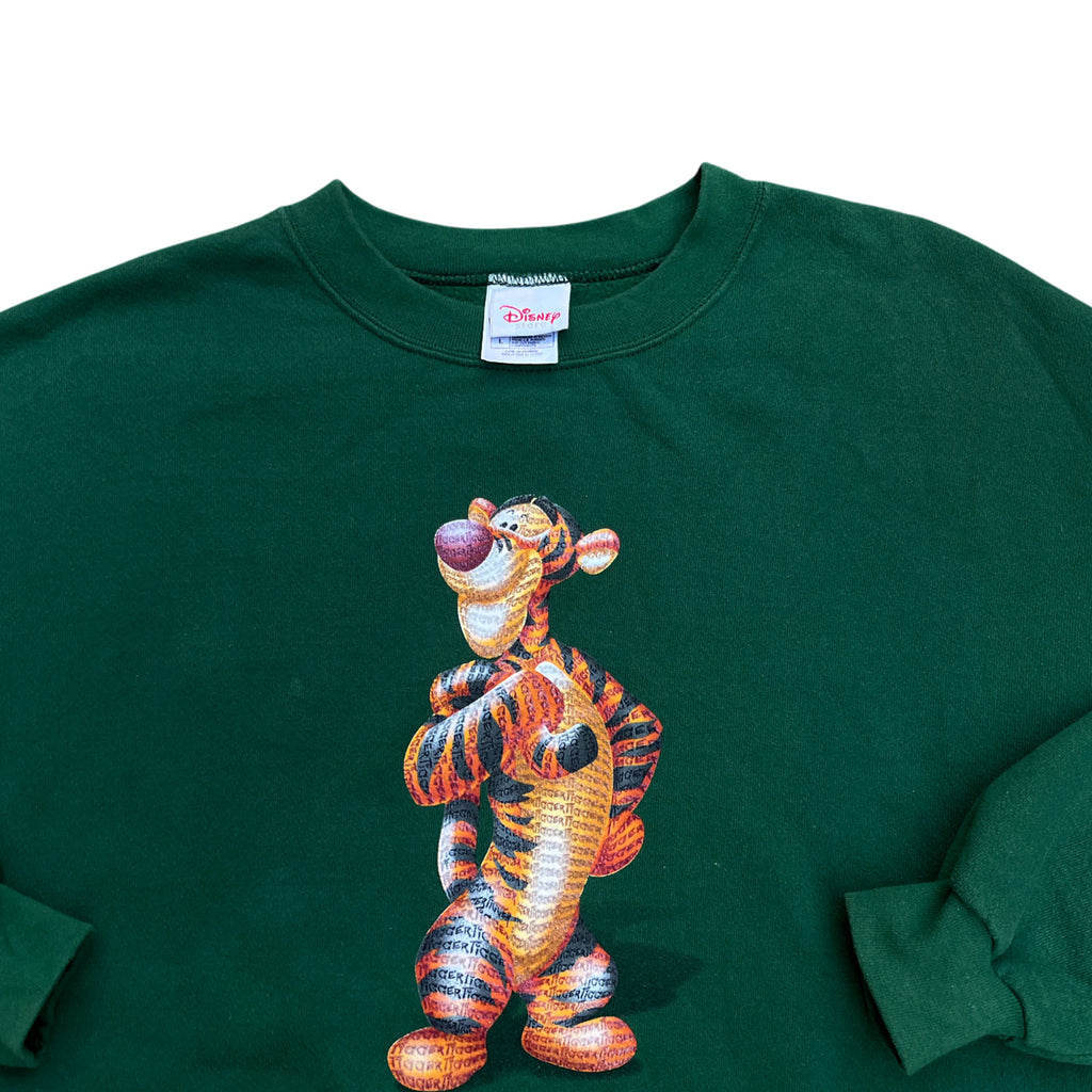 Vintage 90's Tiger Winnie The Pooh Disney Sweatshirt (L)