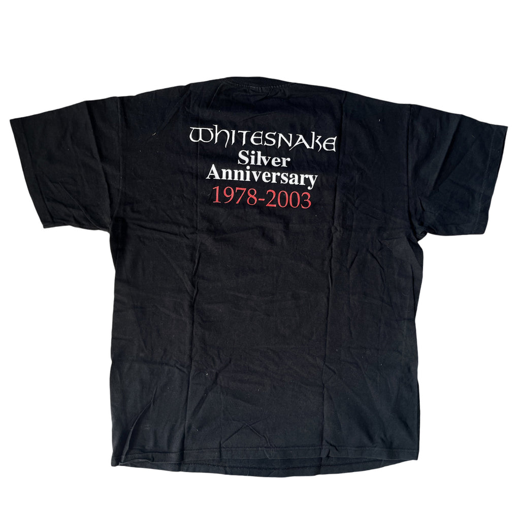 Vintage Whitesnake 2003 Silver Anniversary T-Shirt (XL)