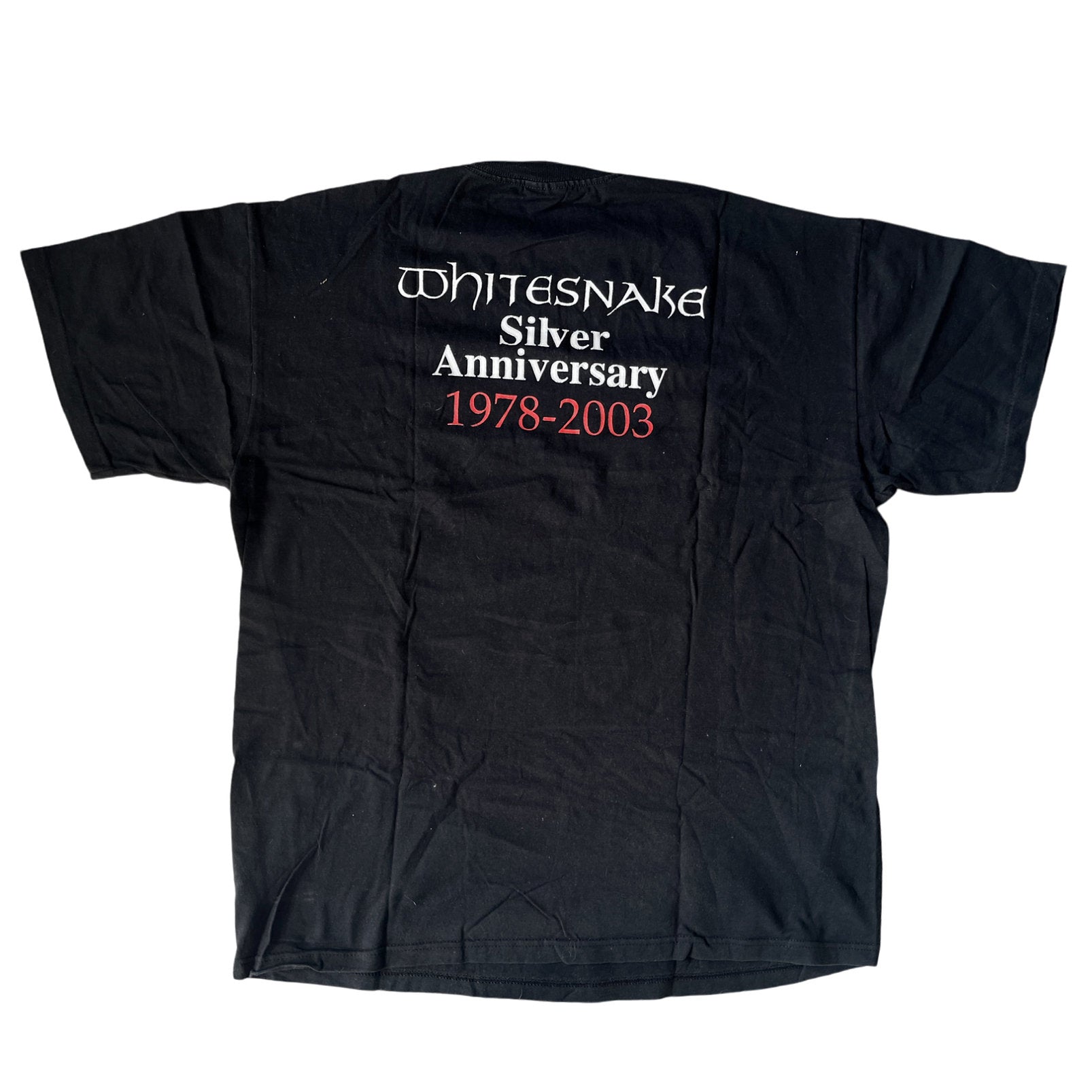 Vintage Whitesnake 2003 Silver Anniversary T-Shirt (XL)