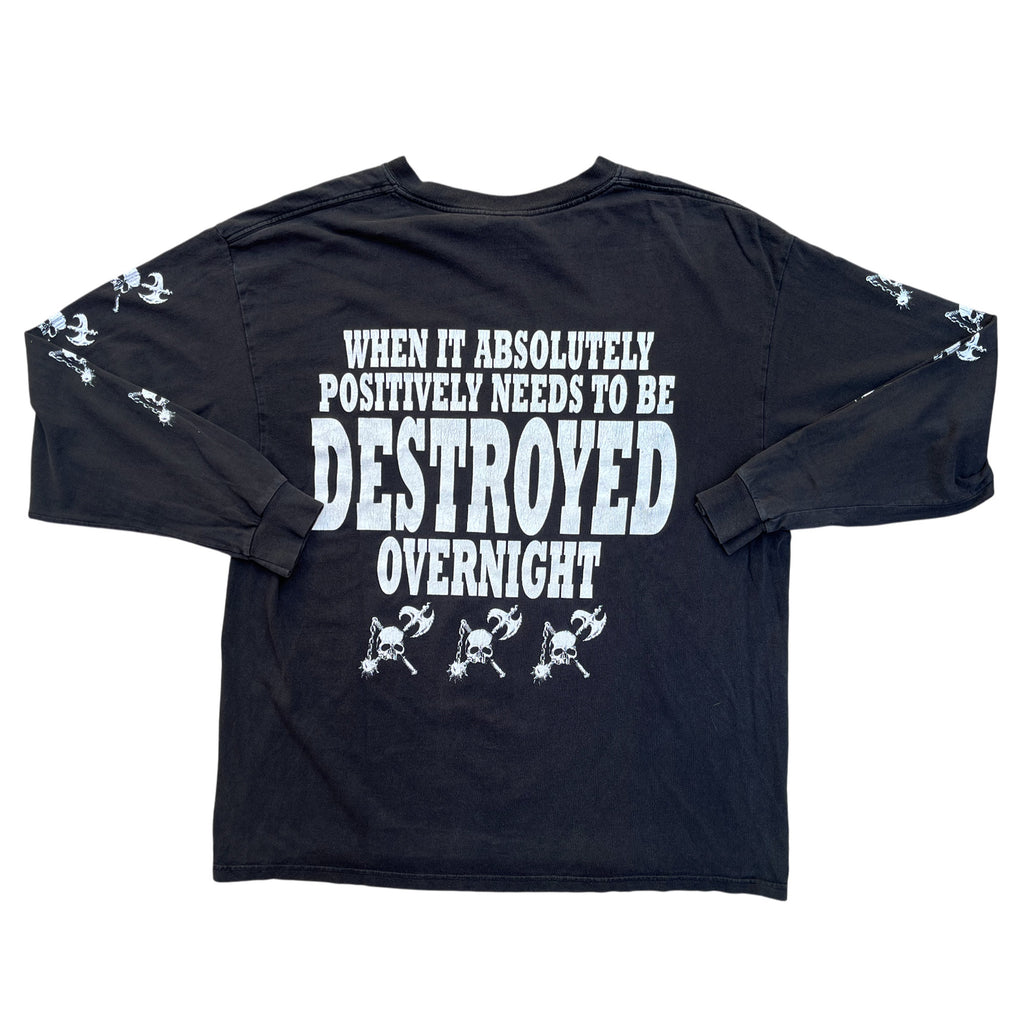 Vintage 05' Berserkers Black Label Society Band LS Shirt (XL)