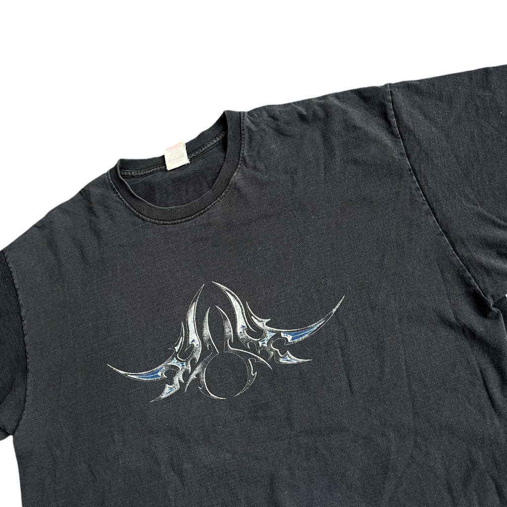 Y2K Washed Double Sided Graphic T-shirt (XL)