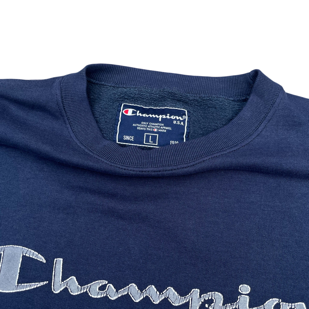 Vintage 90's Champion Boxy Faded Sweatshirt (L)