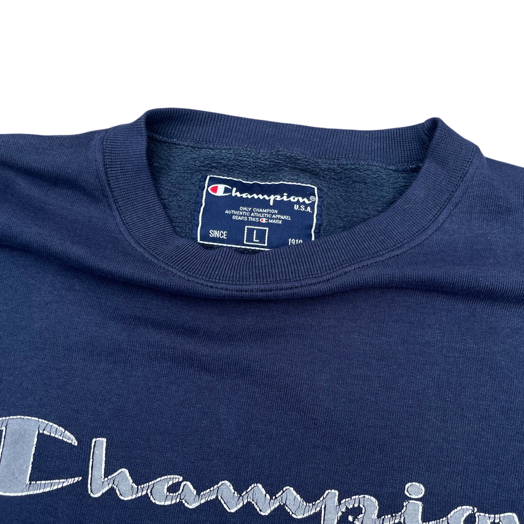 Vintage 90's Champion Boxy Faded Sweatshirt (L)