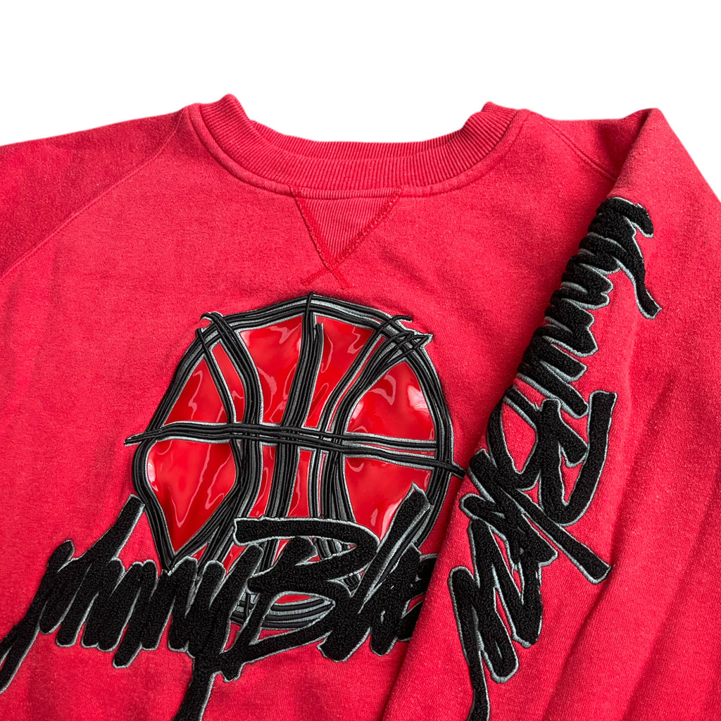 Vintage 90's Johny Blaze Rare Embroidery Crewneck (M)