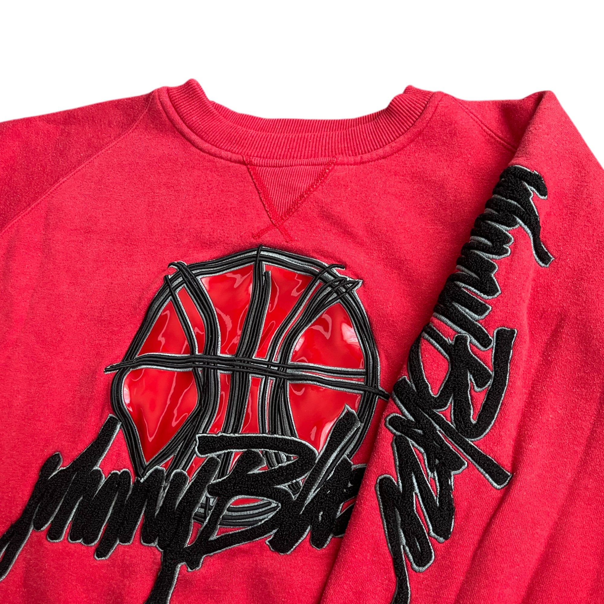 Vintage 90's Johny Blaze Rare Embroidery Crewneck (M)