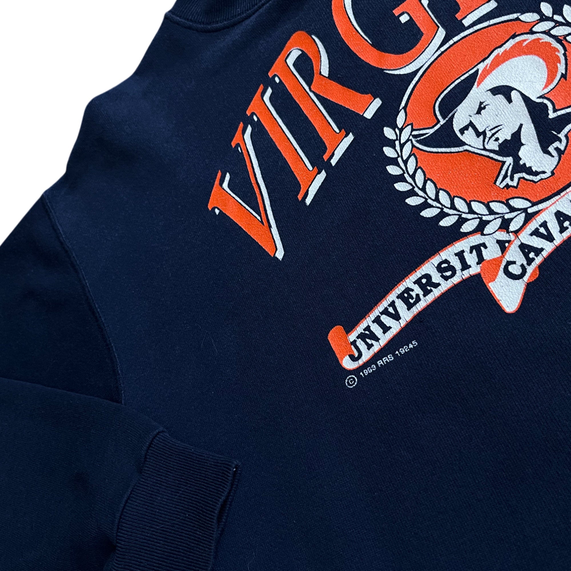 Vintage 90's University of Virginia TULTEXT Crewneck (L)
