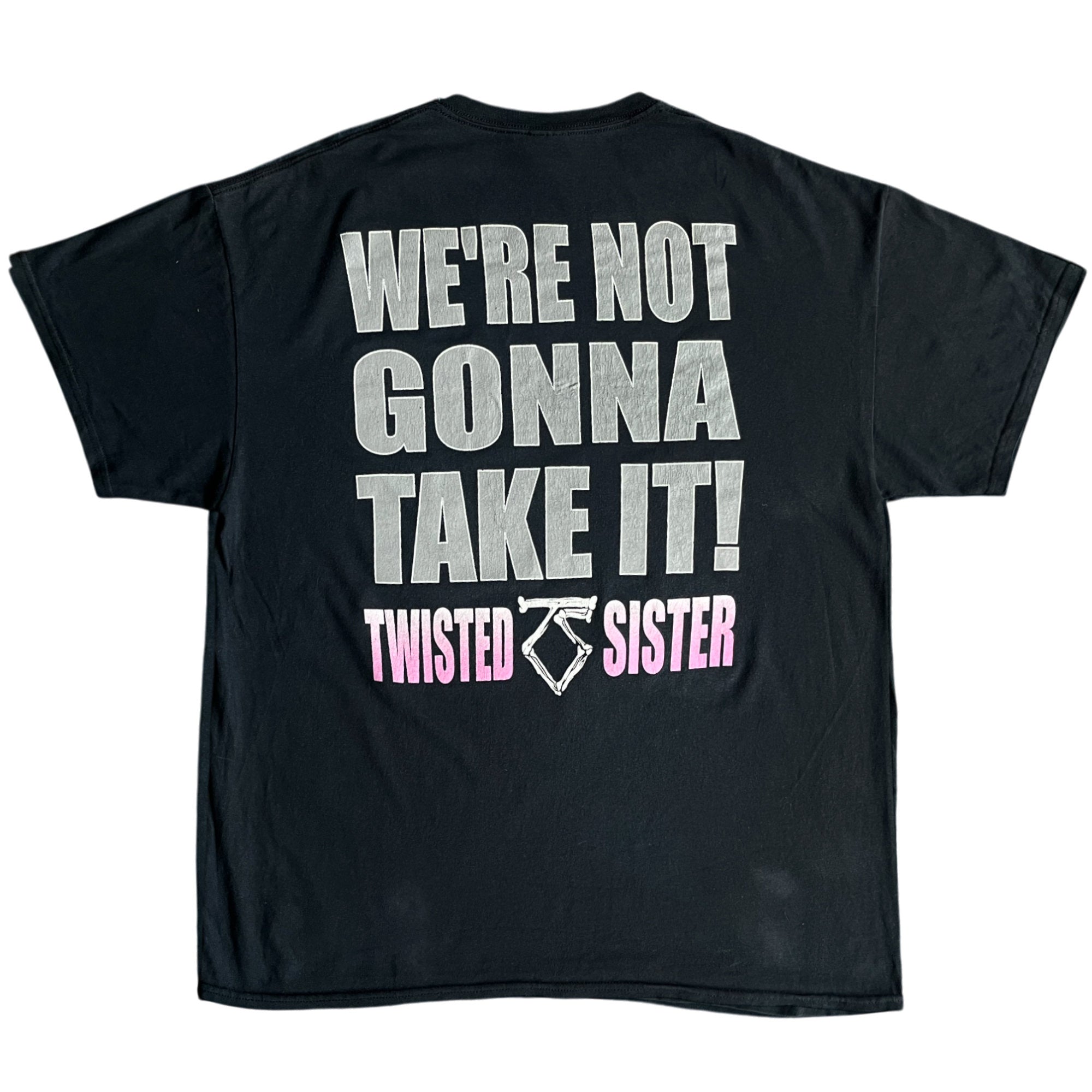 Vintage 02' Twisted Sister Double Sided Band T-shirt (XL)