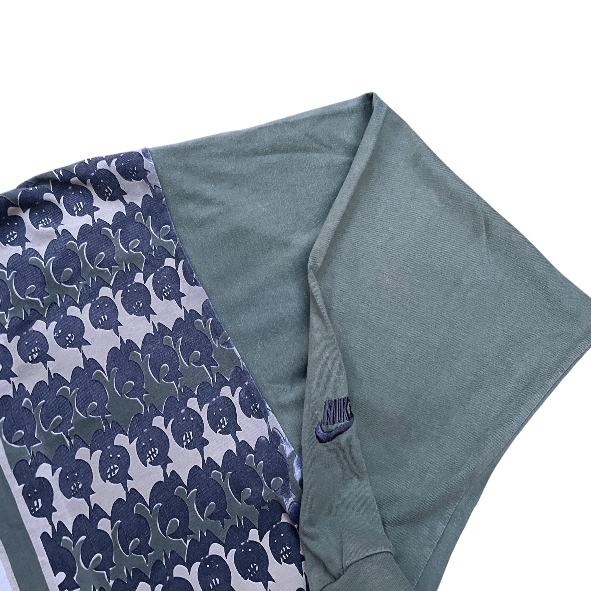 Vintage 90's Nike Dunk Yard Daze LS AOP T-shirt (XXL)