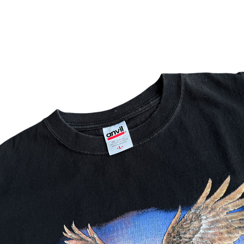 Vintage Anvil Rock Eagle Graphic T-shirt (L)