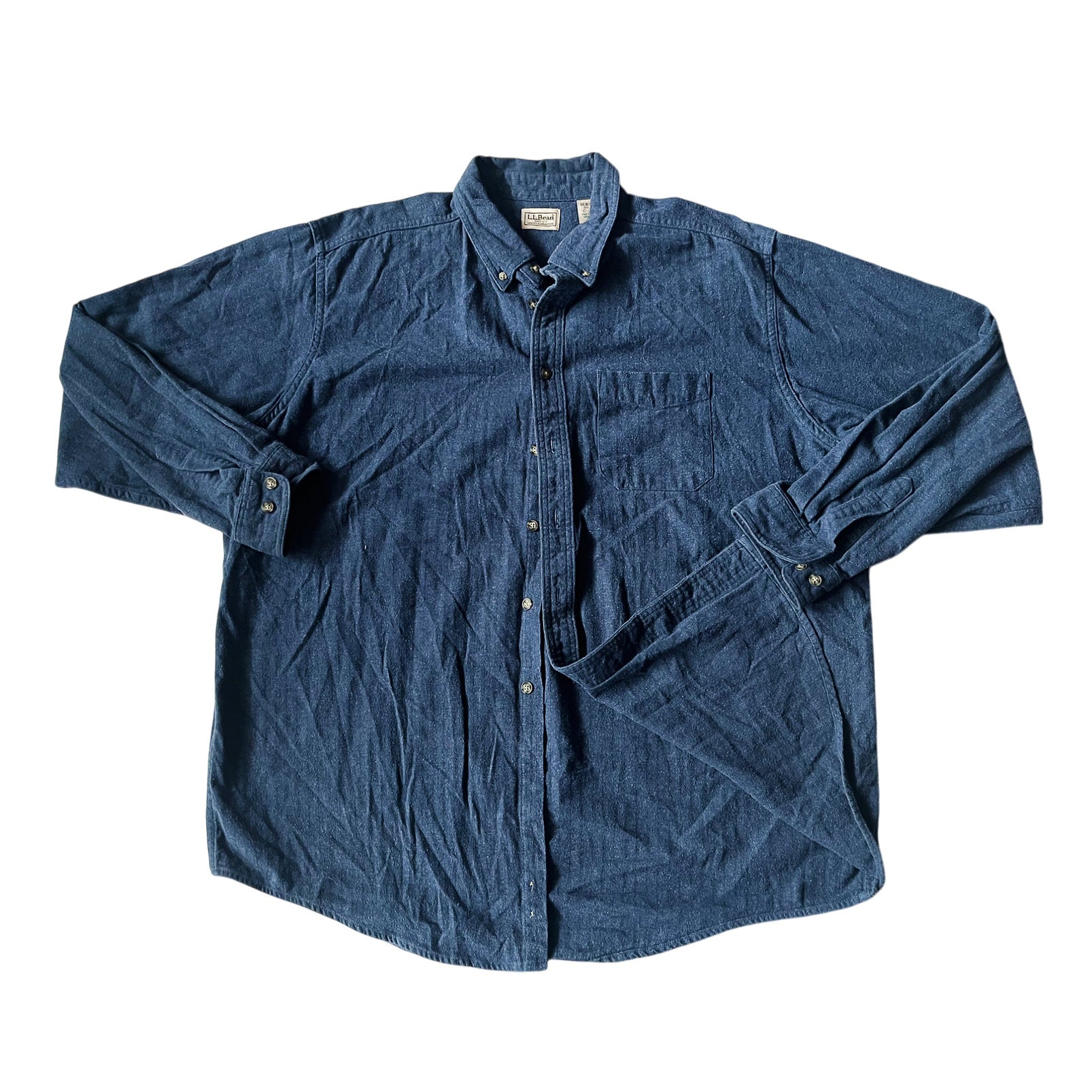 Vintage 90's LL Bean Winter Flannel Overshirt (XXL)