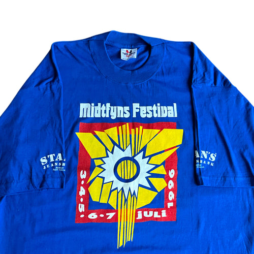 Vintage 1996 Midtfyns Rock Festival Graphic T-shirt (XL)