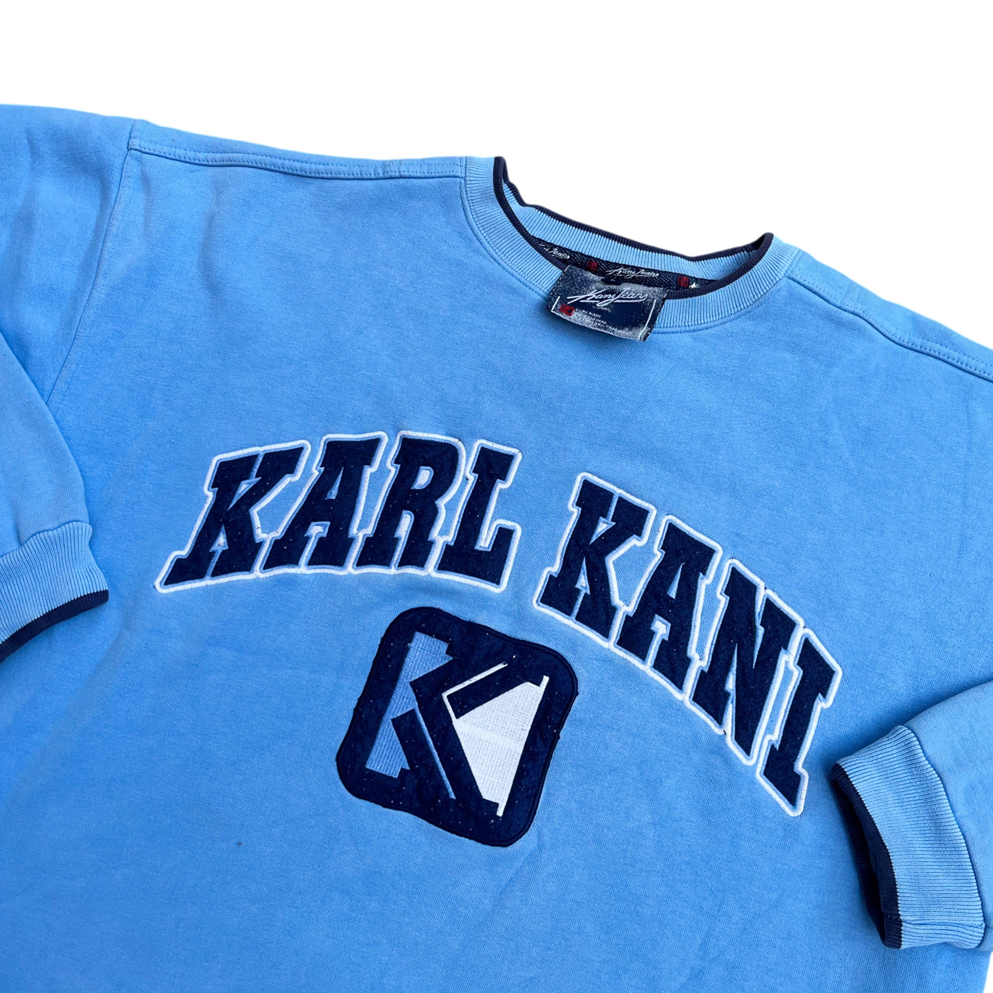 Vintage 90's Boxy Fit Karl Kani USA Embroidery Crewneck (L)