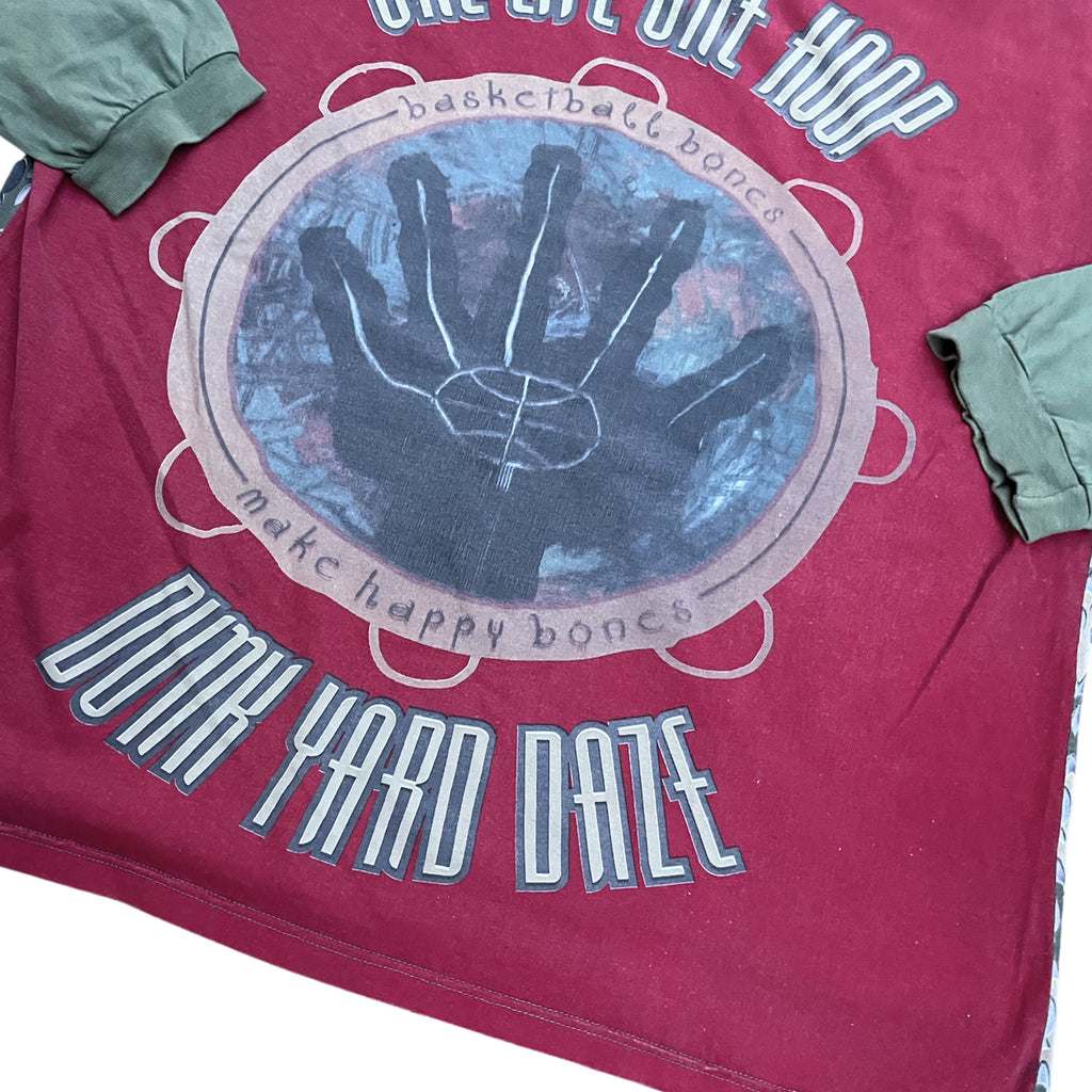 Vintage 90's Nike Dunk Yard Daze LS AOP T-shirt (XXL)